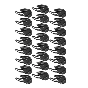 24 Pack Adhesive Hat Hooks For Wall, Hat Rack Hat Organizer Display for Home Decoration, Hat Hold Hanger for Wall,Door,Closet