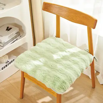 Naudinga kėdės pagalvėlė plaunama Laikykite šiltą Palengvinkite skausmą Pliušinė medžiaga Sėdynės kėdės pagalvėlė
