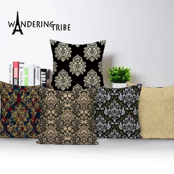 skandinaviško stiliaus pagalvės dėklas Sodybos namų dekoras Žakardo pagalvės užvalkalas Geometriniai pagalvėlių užvalkalai Automobilio Bohemijos lino cojin užvalkalas