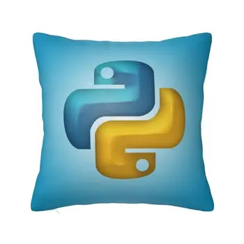 Programuotojas Kompiuterių kūrėjas Python pagalvėlės Dangteliai Programavimo koderis Aksomas Šiuolaikinės pagalvės Dekoro namai