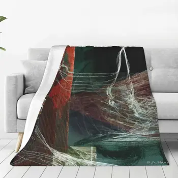 Ingress And Egress Digital Blanket Bedverse On The Bed Kawaii Fluffy Soft Blankets Estetika