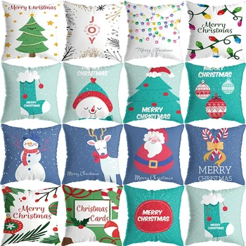 Sniego senio Kalėdų senelio pagalvėlė Kalėdinės pagalvės užvalkalas Tarpvalstybiniai šventiniai namų apyvokos gaminiai gali būti pritaikyti