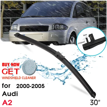 Automobilio valytuvo ašmenys priekinio lango priekinio lango guminis silicio papildymo valytuvas Audi A2 2000-2005 LHD / RHD 30