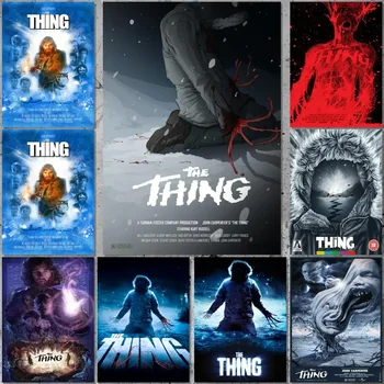 the thing Movie Poster Canvas Art Poster and Wall Art Picture Print Modern Family bedroom Decor Plakatai