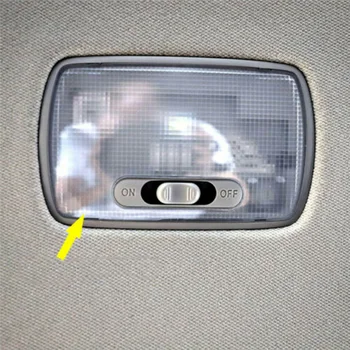 1pc Automobilio stogo kupolo lempos skaitymas Žemėlapio šviesos objektyvo dangtelis tinka Honda Civic HR-V 34253-S5A-305 Vidinis galinio stogo šviesos objektyvas