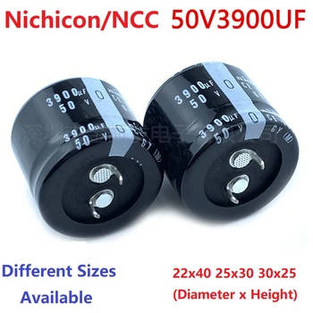 2Pcs/Lot Japan Nichicon/NCC 3900uF 50V 50V3900uF 22x40 25x30 30x25 Snap-in PSU stiprintuvas Kondensatorius