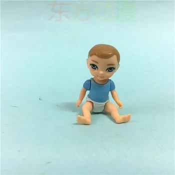 Miniatiūrinis mažos figūrėlės modelis mėlynas kūdikis
