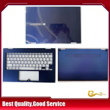 nauja/org skirta SAMSUNG NT930QCG 930QCJ LCD galinis dangtelis / palmrest klaviatūros rėmelis / apatinis dėklas / vyrių dangtelis Sidabrinė mėlyna pilka
