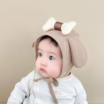 Baby Newborn Hat Lace up Cute Hats Boys Girls Cap Accessories