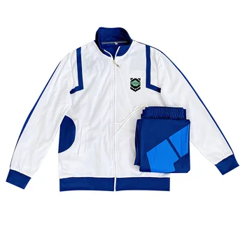 Anime Blue Lock futbolo kostiumas Vyriškos striukės kelnių komplektas Sportinės aprangos drabužiai Nagi Reo Mikage Cosplay Helovino kostiumas