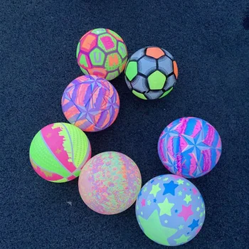 Sportinis kamuolys Mažylis Lauko krepšinis Pripučiami LED futbolo plastikiniai maži futbolo bateliai
