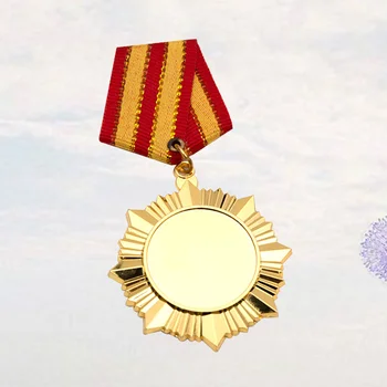 Auksinis apdovanojimas Medaliai Garbė Metalo medalis Paminklo ženklelis maratono sporto varžyboms Vaikai Aukso medaliai Apdovanoti žaislus