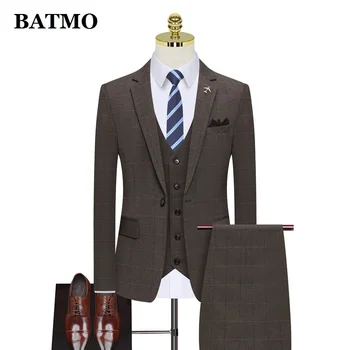 BATMO 2024 naujo atvykimo plediniai atsitiktiniai vyriški kostiumai,vestuviniai kostiumai SJT822