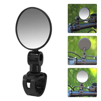 Universalus dviračio galinio vaizdo veidrodis, reguliuojamas 360 pasukti plataus kampo dviračio vairą Galinio vaizdo veidrodžiai MTB dviračių priedams