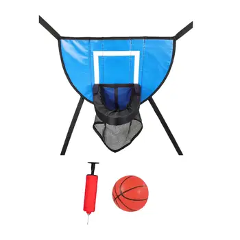 Batutų krepšinio lankas su krepšiniu ir pump garden krepšinio įvartis lengvas