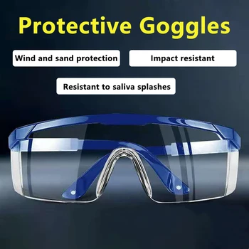 1PCS Darbo sauga Akis apsaugantys akiniai Akiniai Pramoniniai apsauga nuo purslų Vėjo dulkėms atsparūs akiniai Motokroso dviračių akiniai Akiniai