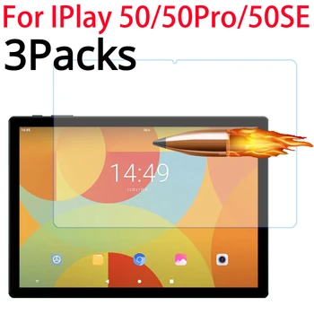 3Packs grūdintas stiklas Alldocube IPlay 50SE 10.5 colių ekrano apsaugos, skirtos iPlay 50 Pro SE 10.4'' ekrano apsauginės plėvelės