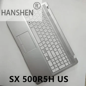 HANSHEN Americanese 90% nauja klaviatūra, skirta Samsung NP500R5K 500R5H NT500R5K NP500R5K Palmrest KO dangtelio jutiklinės dalies C dėklas