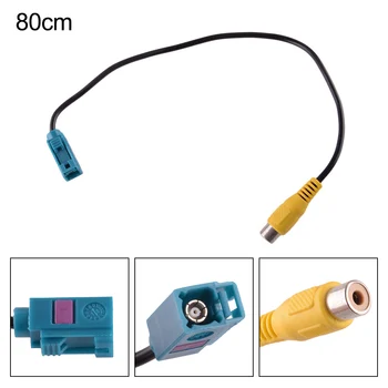 Automobilio galinio vaizdo atbulinės eigos kameros adapterio kabelis, tinkantis 