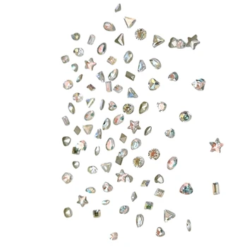 Dekoravimo menas Juvelyrikos stiklo krištolo pakabukas Manikiūras Blizgučiai Deimantų patarimai Lašas Siuntimas