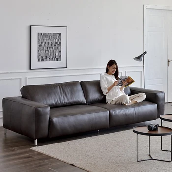 Prabangi sofa Svetainė Mediniai pūkai Atlošas Tingus stilius Dizaineris Šiaurietiška porankių makiažo kėdė Classic Divano Modernūs baldai