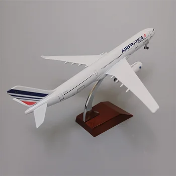 20cm Legiruotasis metalas Air France AirFrance AIRBUS 330 A330 Airlines lėktuvo modelis Diecast Oro lėktuvo modelis Lėktuvas su važiuoklėmis