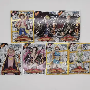 Anime ONE PIECE SSR vaisių serijos kolekcijos kortelė Boa Hancock Shirahoshi SANJI Nefertari D. Vivi Vaikų žaislai Stalo žaidimo kortelė