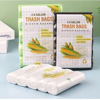 Ekologiški ir biologiškai skaidūs šiukšlių maišai, antriniai buitiniai maišai, sutirštinti valymo maišai