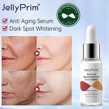 Jellyprim Niacinamide veido serumas veido odos priežiūros produktams porų susitraukimas Tamsių dėmių balinimas Raukšlių šalinimas Anti-senėjimas