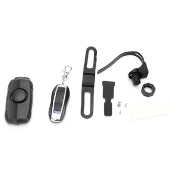 Nuotolinio valdymo pultas Belaidė dviračio apsaugos signalizacija USB įkrovimo apsaugos nuo vagystės užraktas