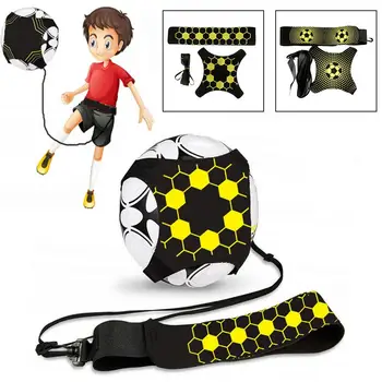 Futbolo kamuolio žongliravimo krepšiai Vaikų pagalbinės treniruotės Treneris Futbolo elastinis solo smūgio diržas Įranga Koja U4P3