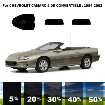 Precut nanokeramikos automobilis UV langų atspalvio rinkinys Automobilinė langų plėvelė CHEVROLET CAMARO 2 DR CONVERTIBLE 1994-2002
