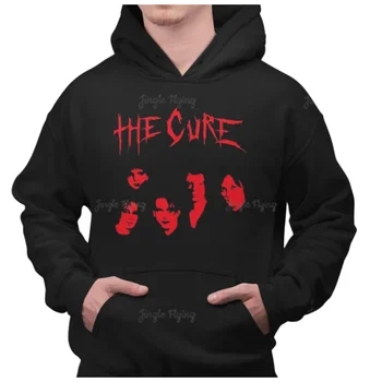 Limited The Cure Hoodie Band džemperis Unisex Heavy Blend Sweated Sweatshirt Punk Rock Retro