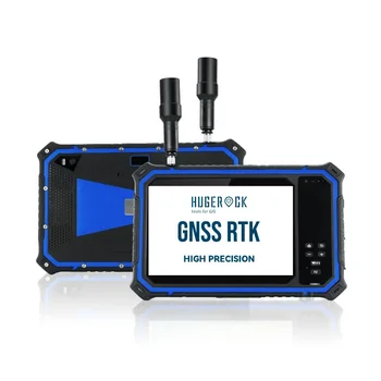 HUGEROCK G80M tvirtas GNSS RTK planšetinis kompiuteris 8 colių GEO / GIS / GPS geodezinis imtuvas Mobilus matavimo padėties nustatymo terminalas 18900mAh